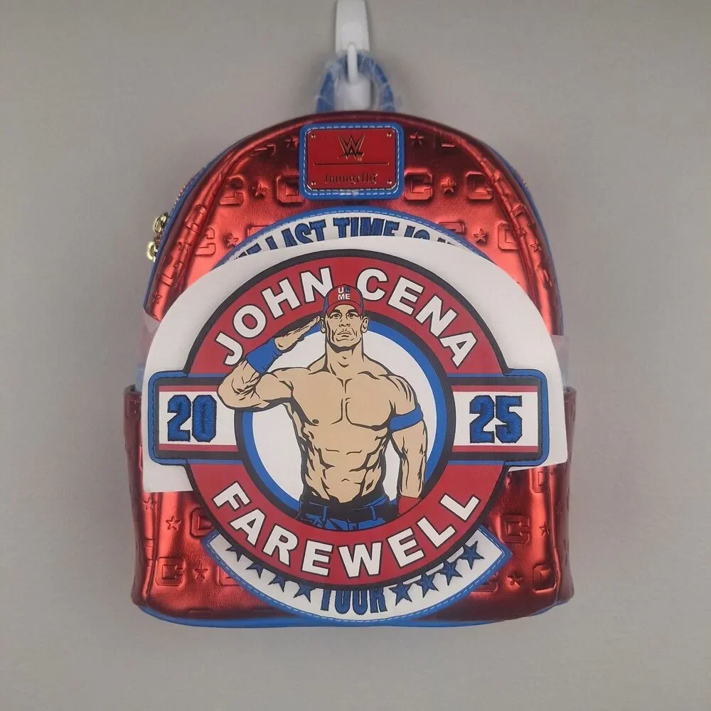Loungefly-WWE John Cena Farewell Tour Mini Backpack NWT